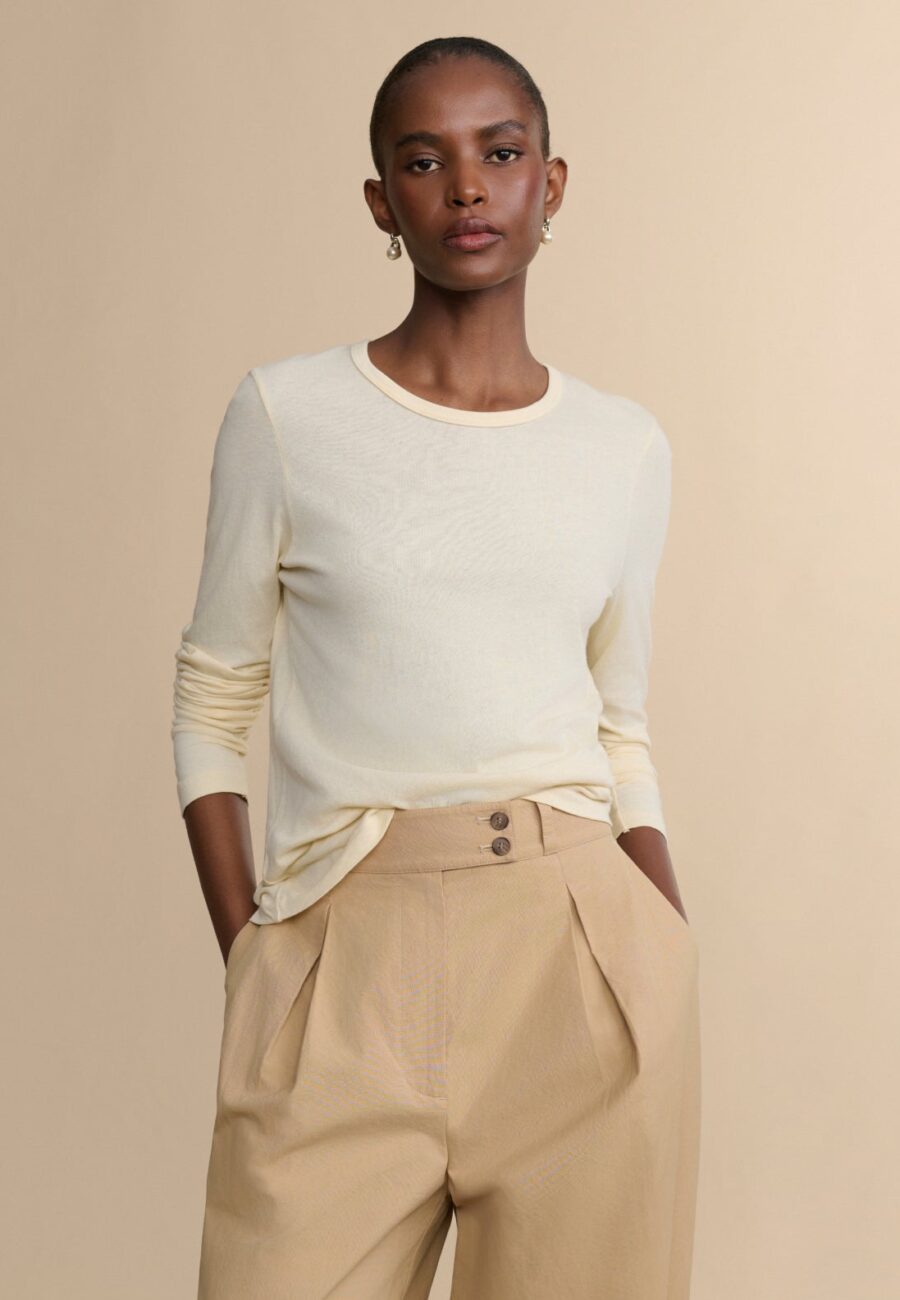 Long-Sleeve Slim Tee