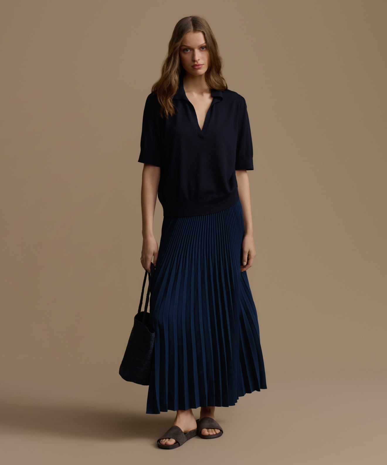 Pleated Skirt